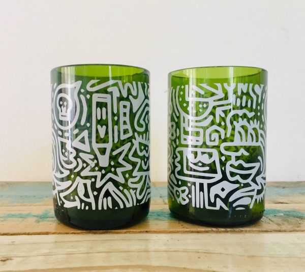 VASOS RECICLADOS